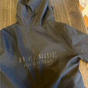 Free ride equestrian black jacket